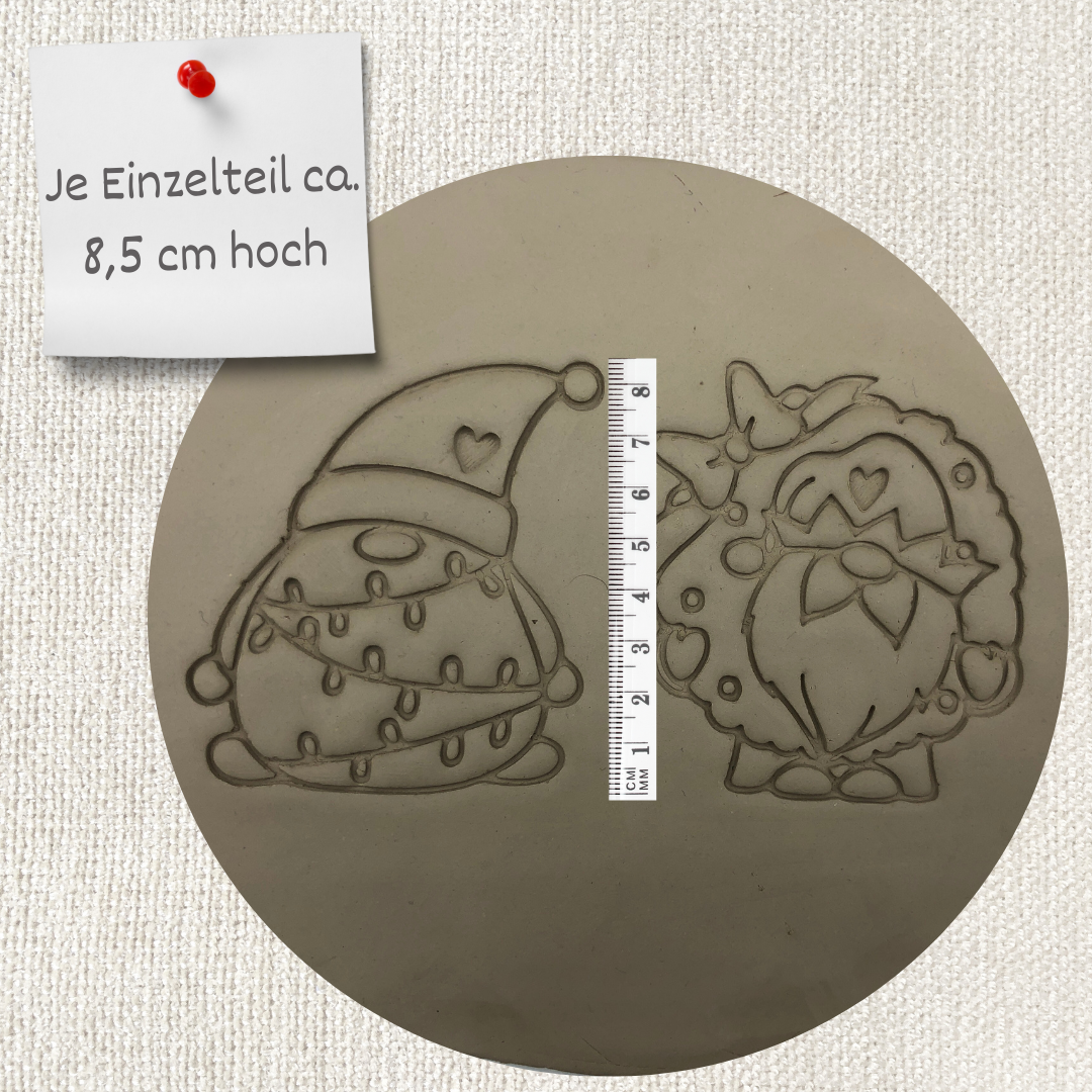 2er Set Weihnachtswichtel