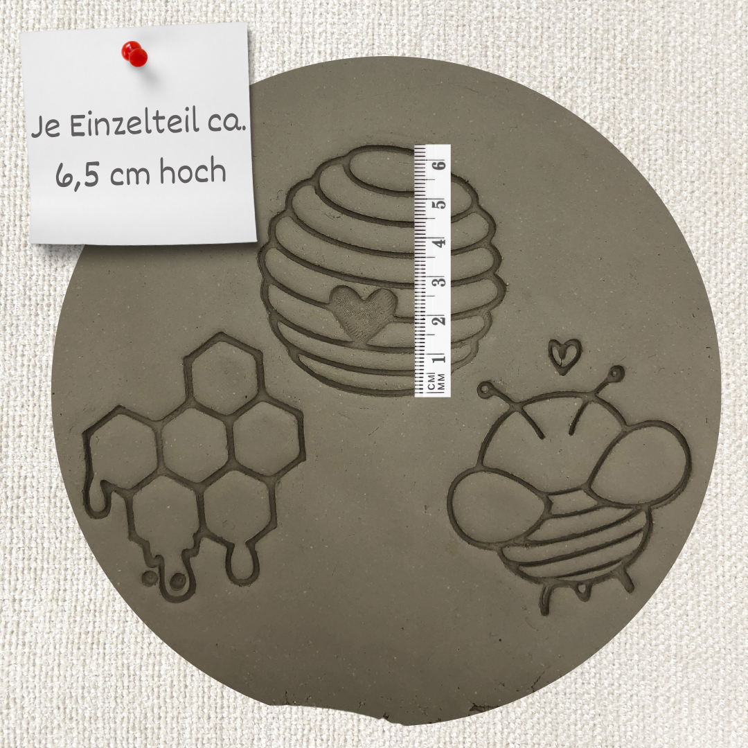 3er Set Bienen