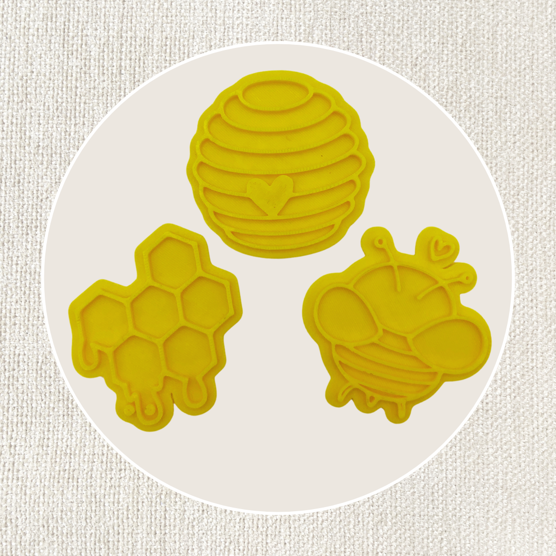 3er Set Bienen