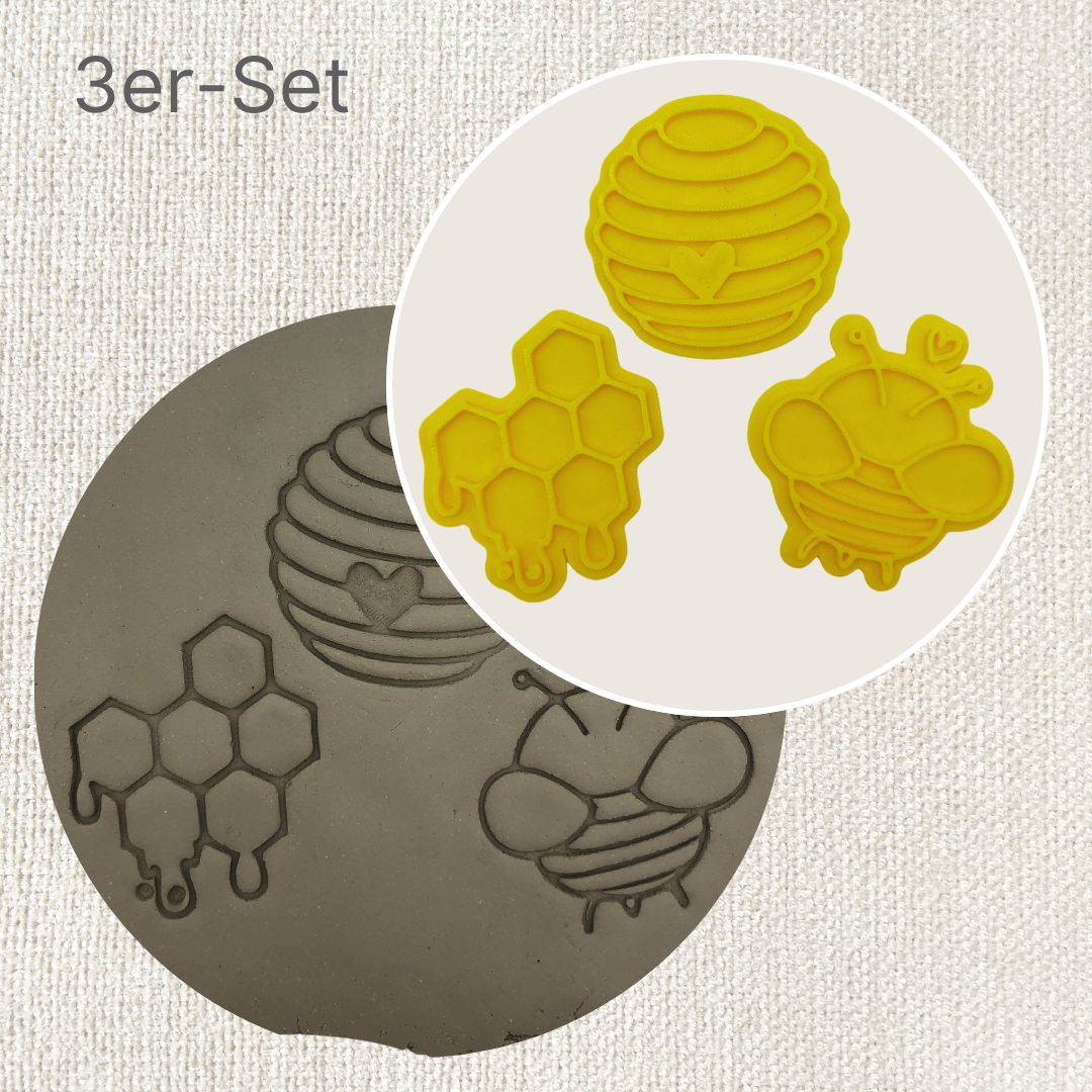3er Set Bienen