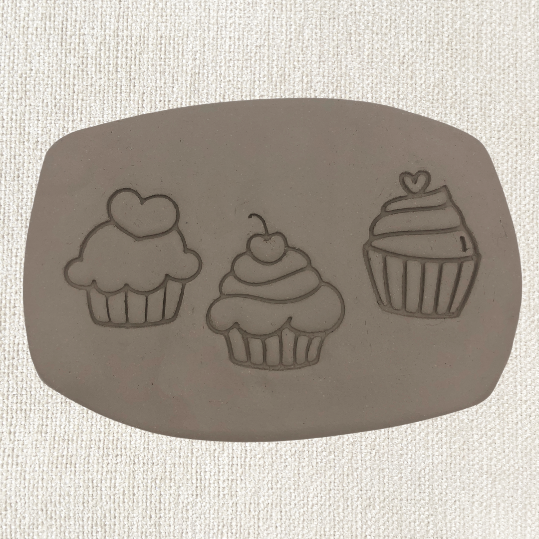3er-Set Cupcakes