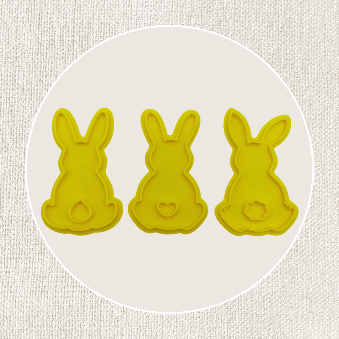 Ensemble de 3 lapins