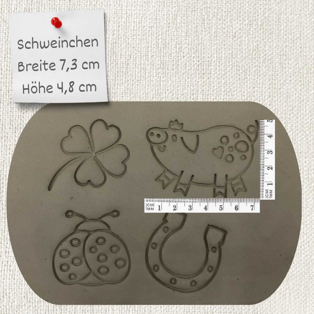 4er Set Glück