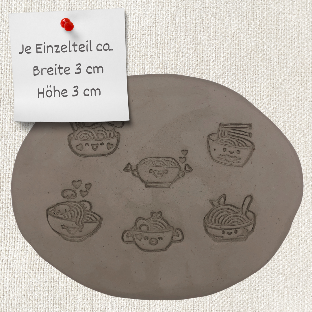 6er Set Nudeln