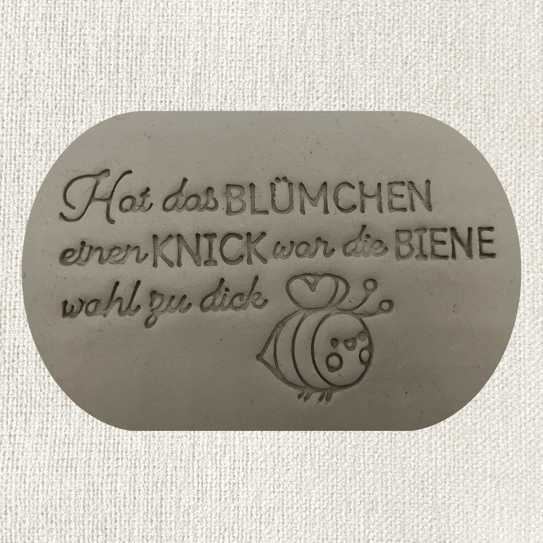 Blümchen Knick - Biene
