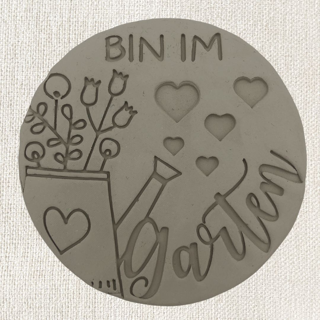 Bin im Garten Kreis