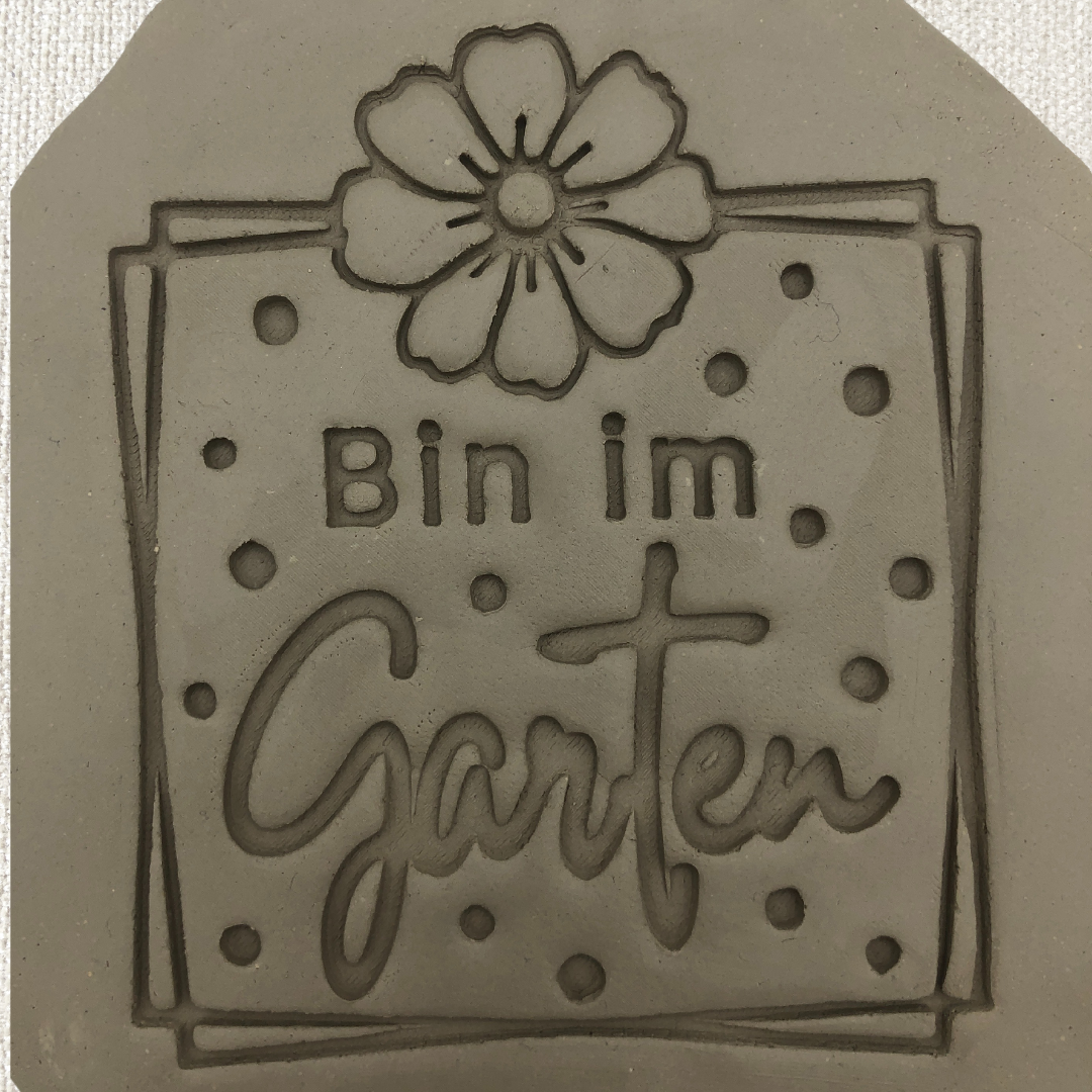 Bin im Garten Quadrat