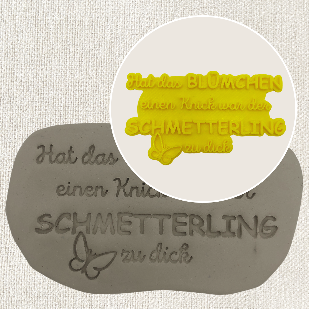 Hat das Blümchen einen Knick...