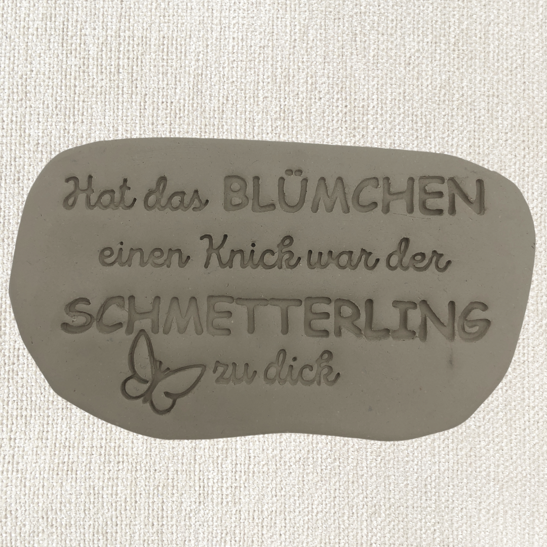 Hat das Blümchen einen Knick...