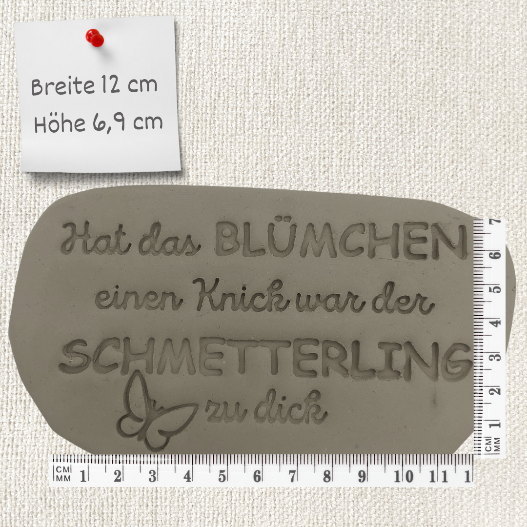 Hat das Blümchen einen Knick...