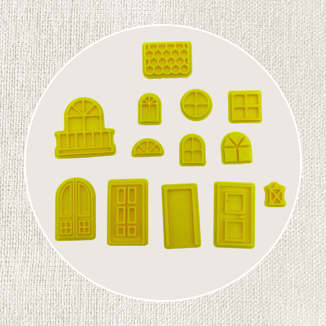 set of 13 windows and doors