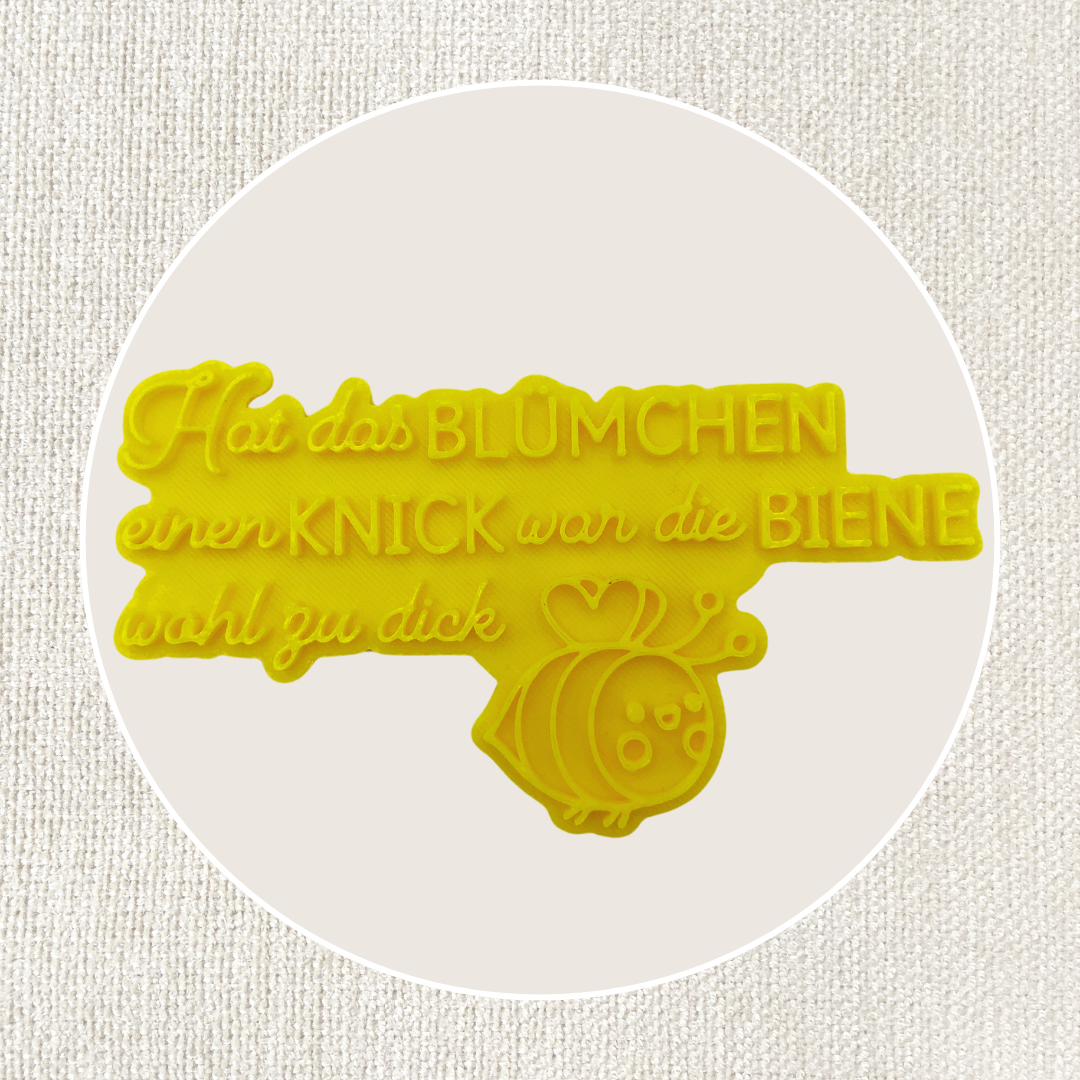 Blümchen Knick - Biene