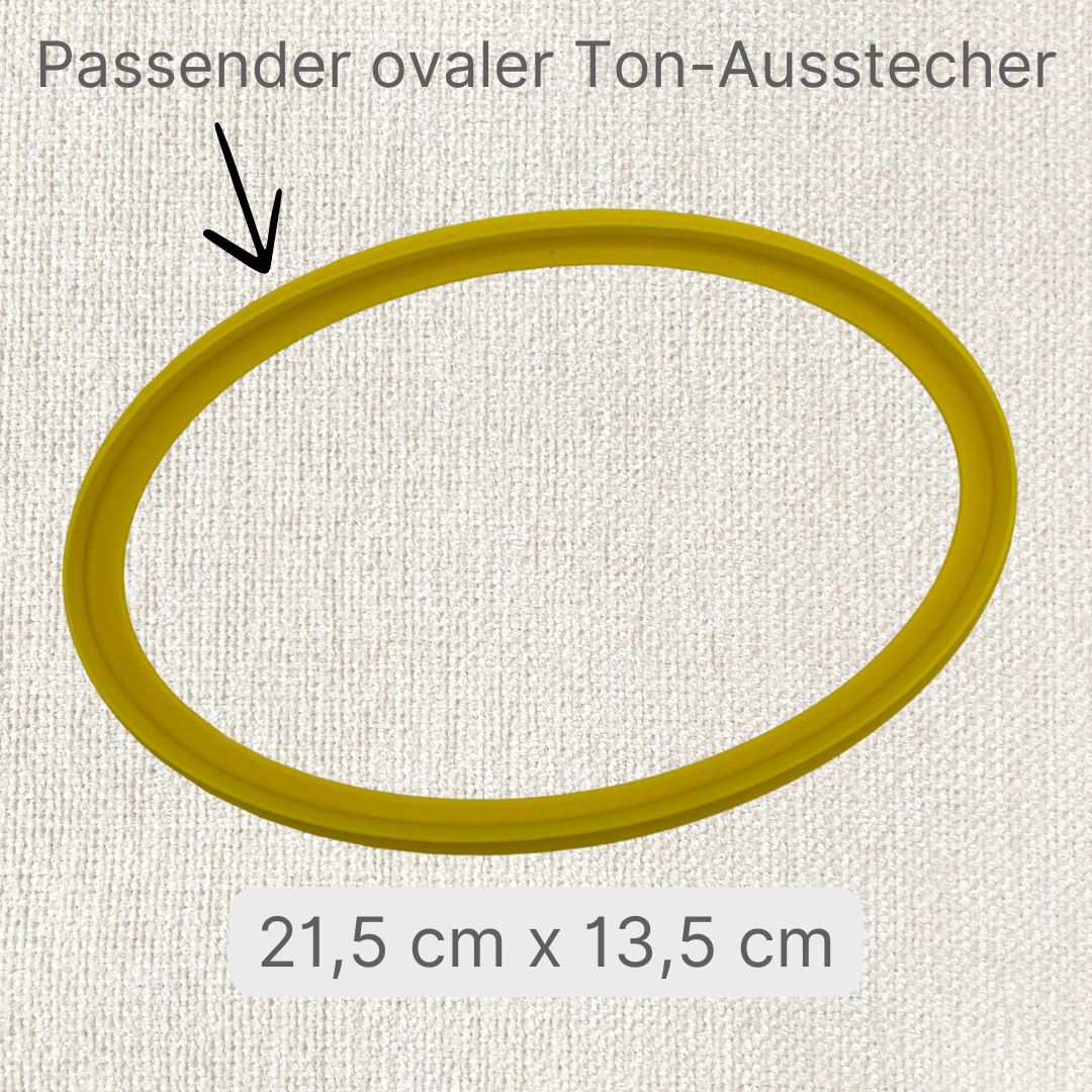 Ovaler Tonausstecher