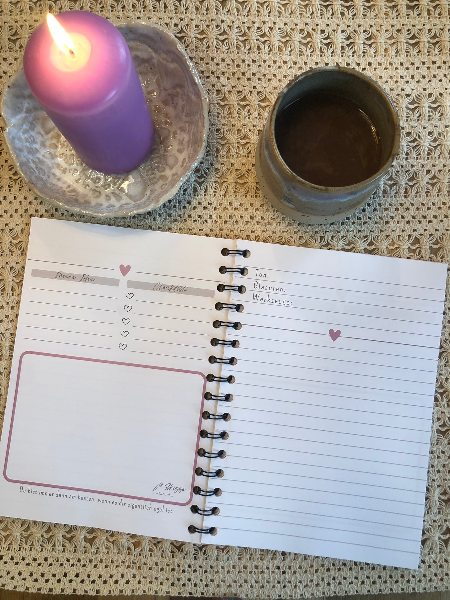 pottery idea book