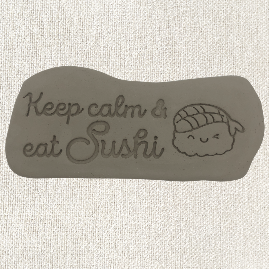 Keep calm and eat sushi