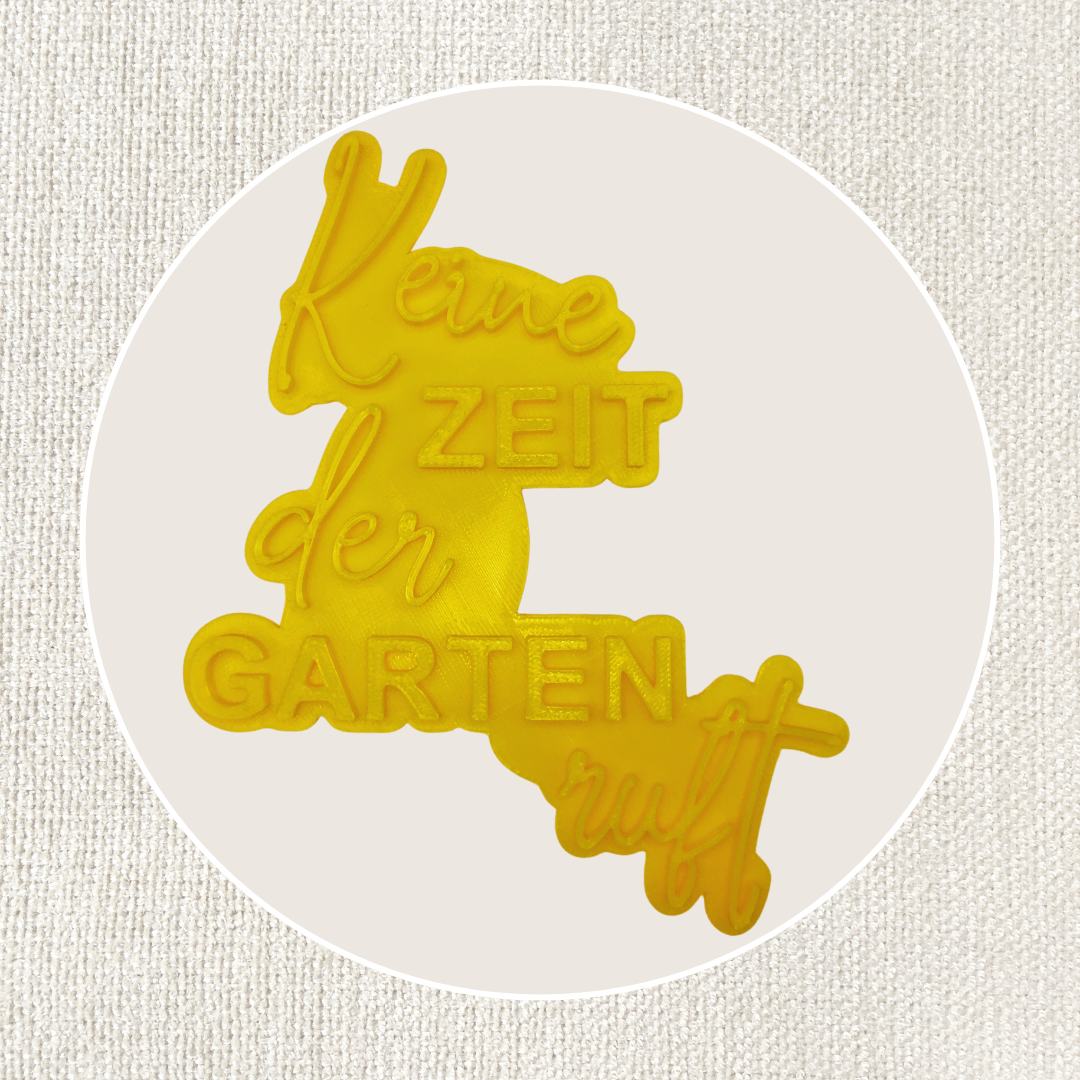 Keine Zeit der Garten ruft