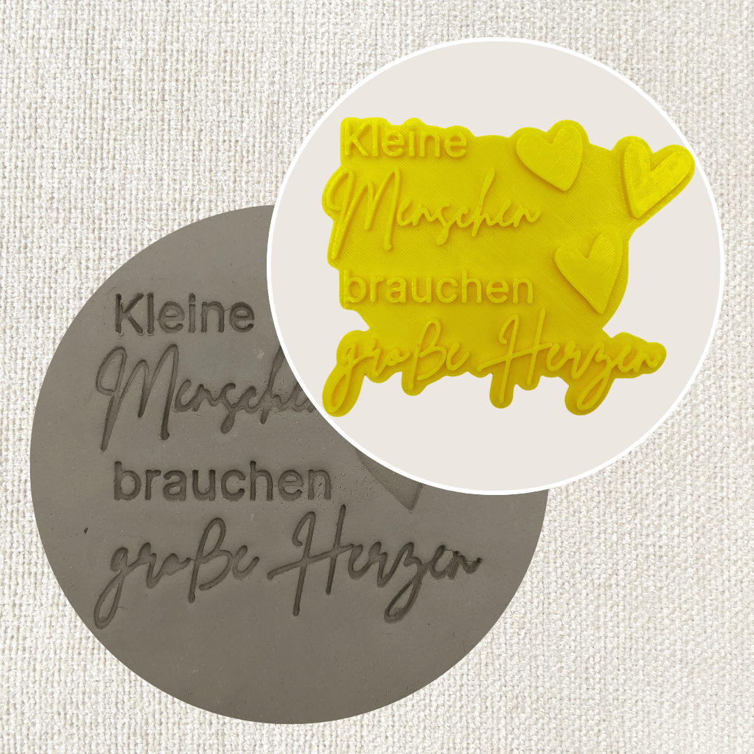 Kleine Menschen brauchen große Herzen