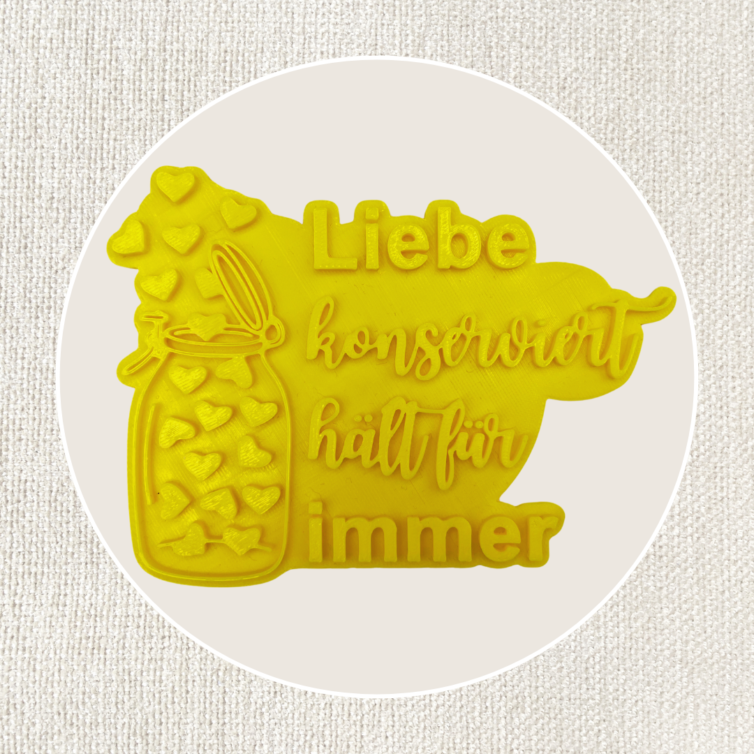 Liebe konserviert hält für immer