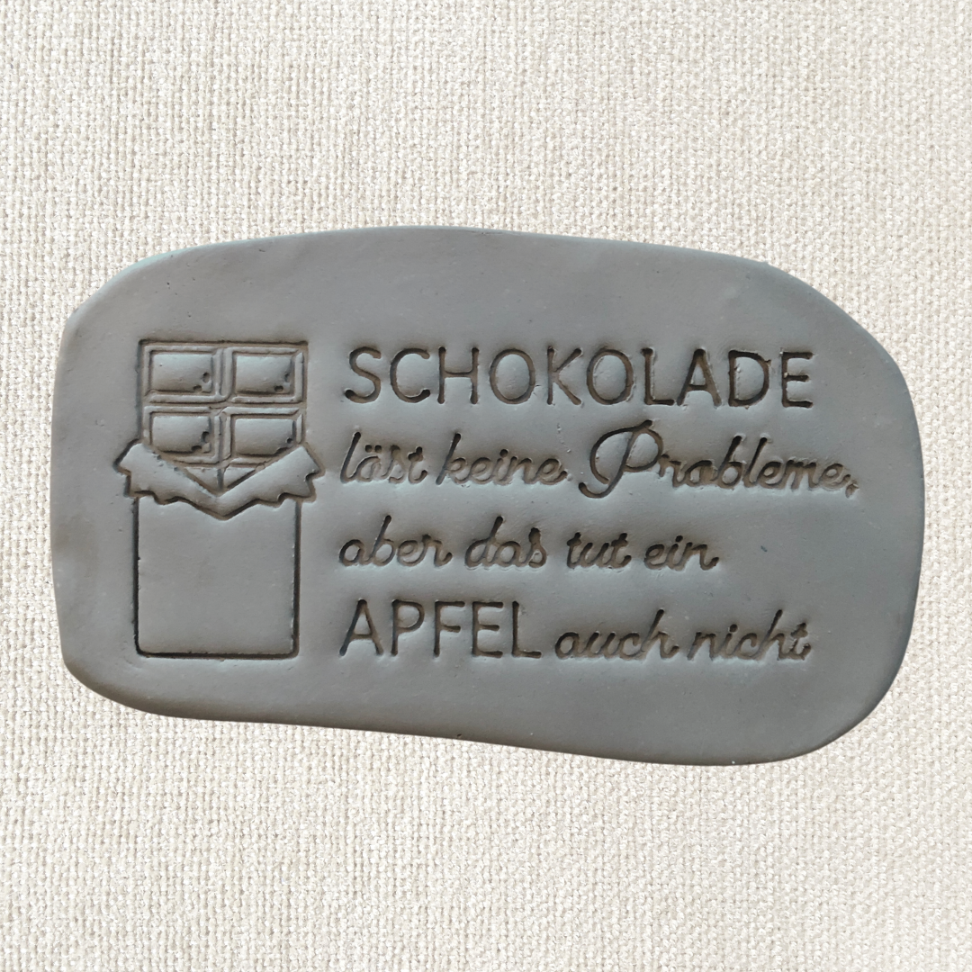 Le chocolat ne résout pas les problèmes...