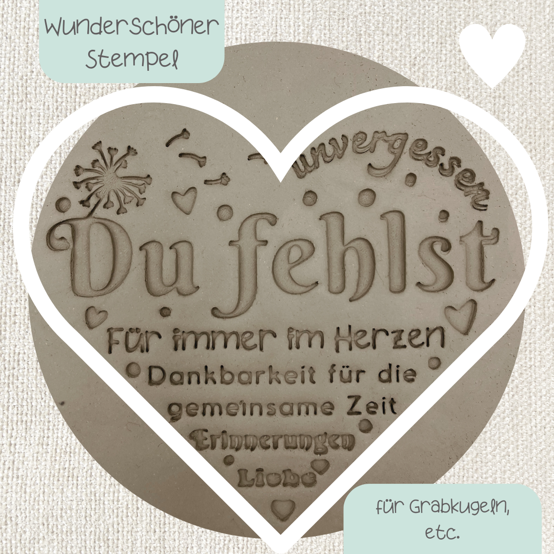 Trauer Herz