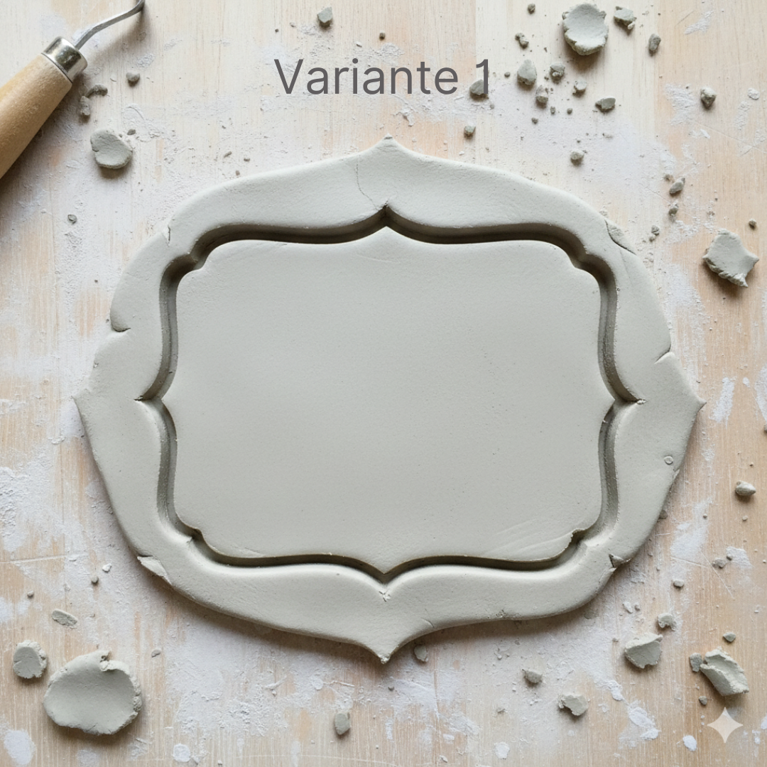 Tonausstecher für Keramikschilder oder auch Keramitellerchen