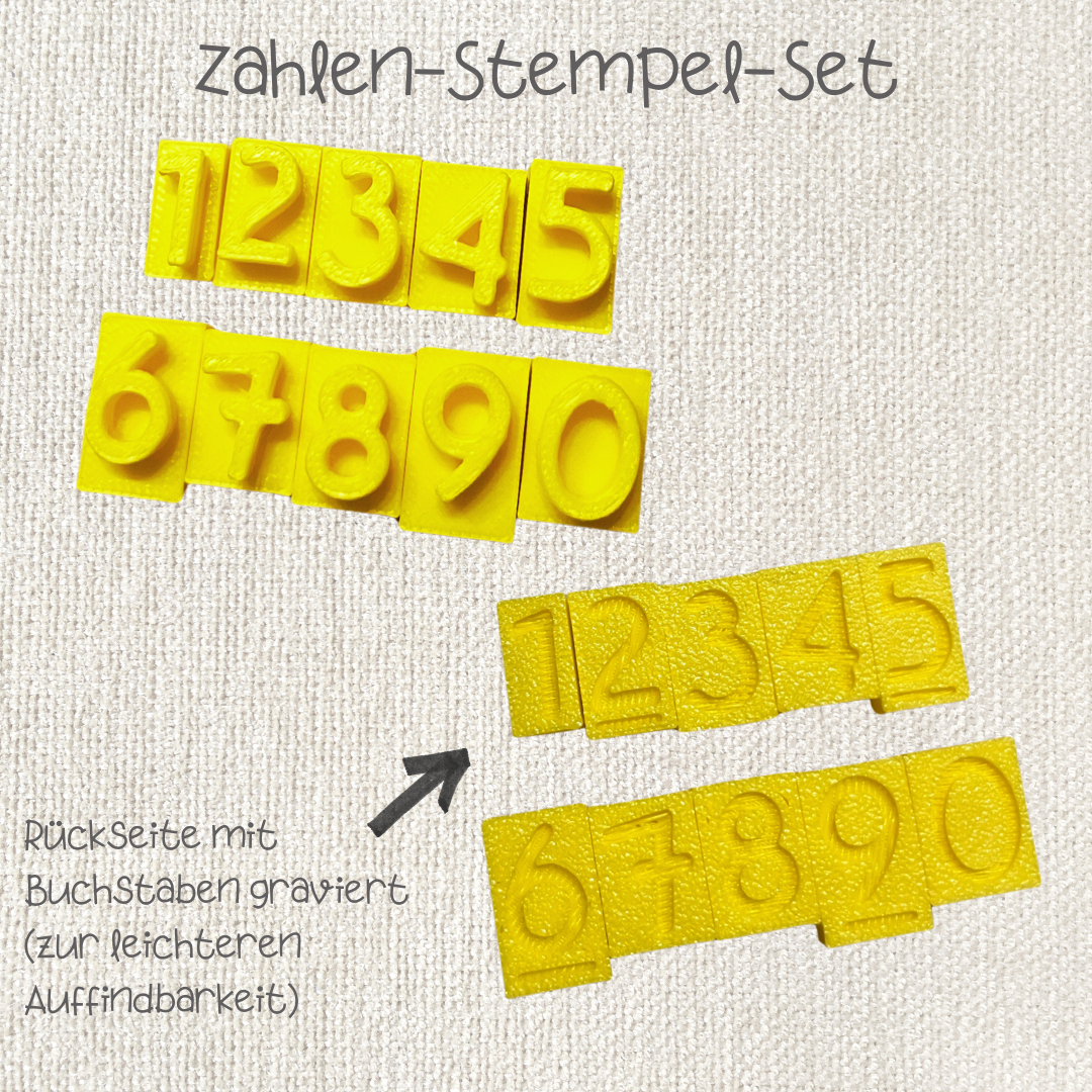 Buchstaben (Kleinbuchstaben / Großbuchstaben / Sonderzeichen)