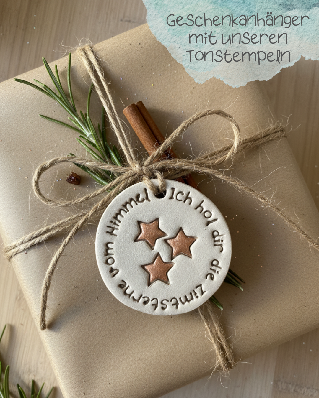 Stempel für Keramik und Ton - Anhänger-Stempel