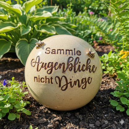 Sammle Augenblicke keine Dinge