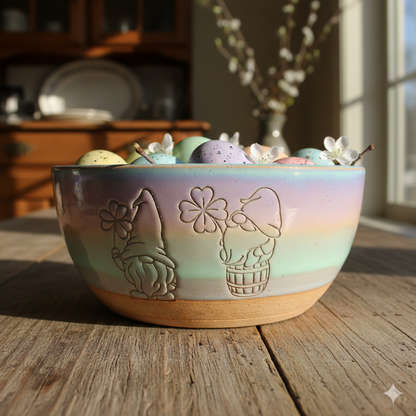 2er Set Zwerge: Fass & Kleeblatt