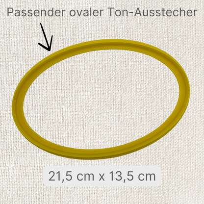 Ovaler Tonausstecher