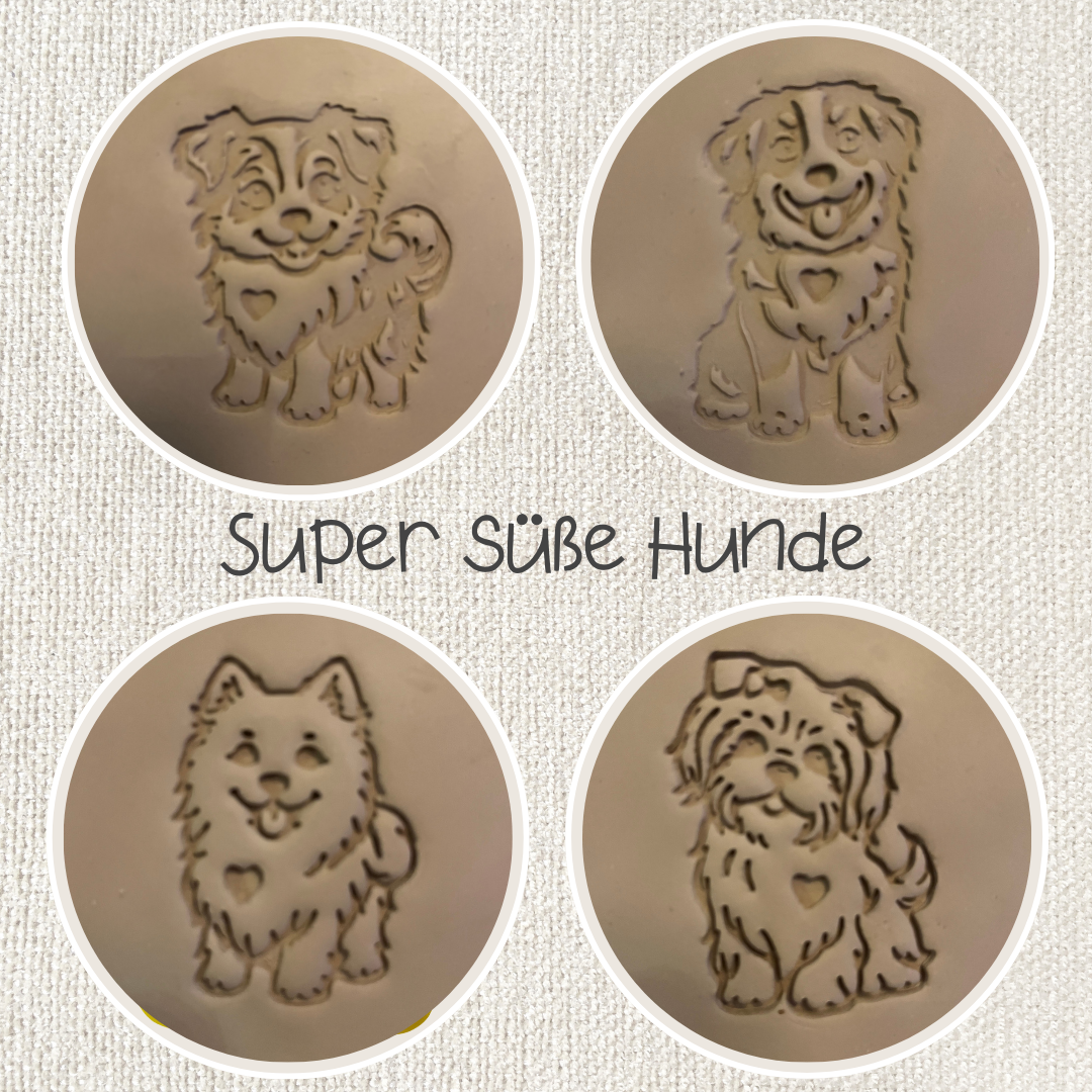 Verschiedene Hunde - Ab 5 Stück NUR 4,20 €/Stück