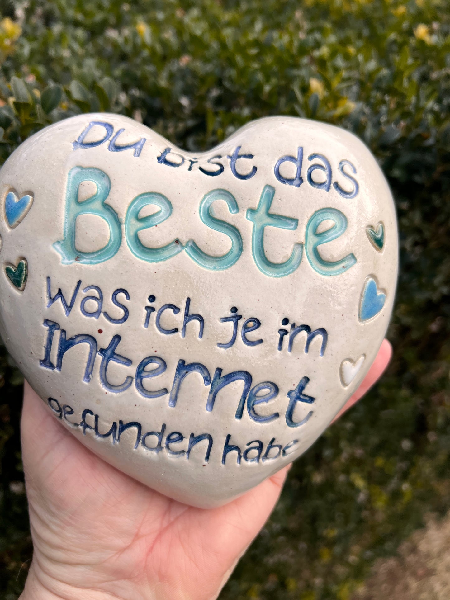 Du bist das Beste was ich je im Internet gefunden habe