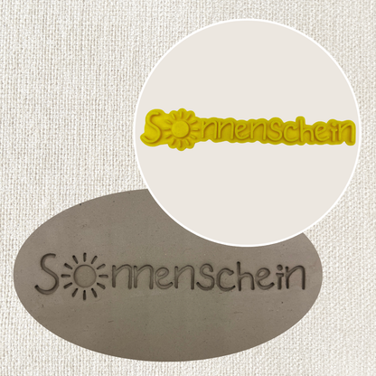 Sonnenschein - Tonstempel und Überformen Shop für Töpferware