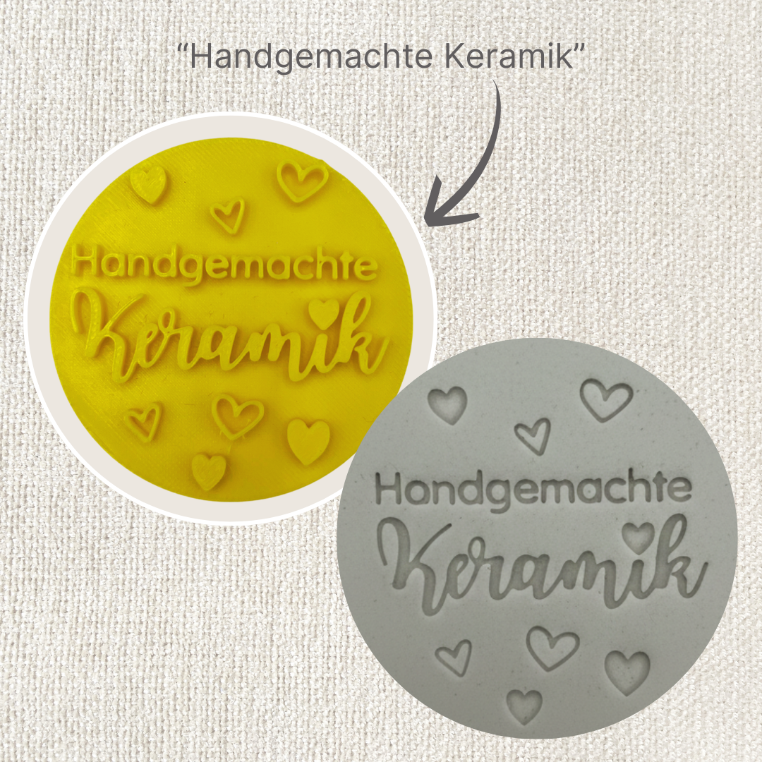 Anhänger-Stempel - Tonstempel und Überformen Shop für Töpferware