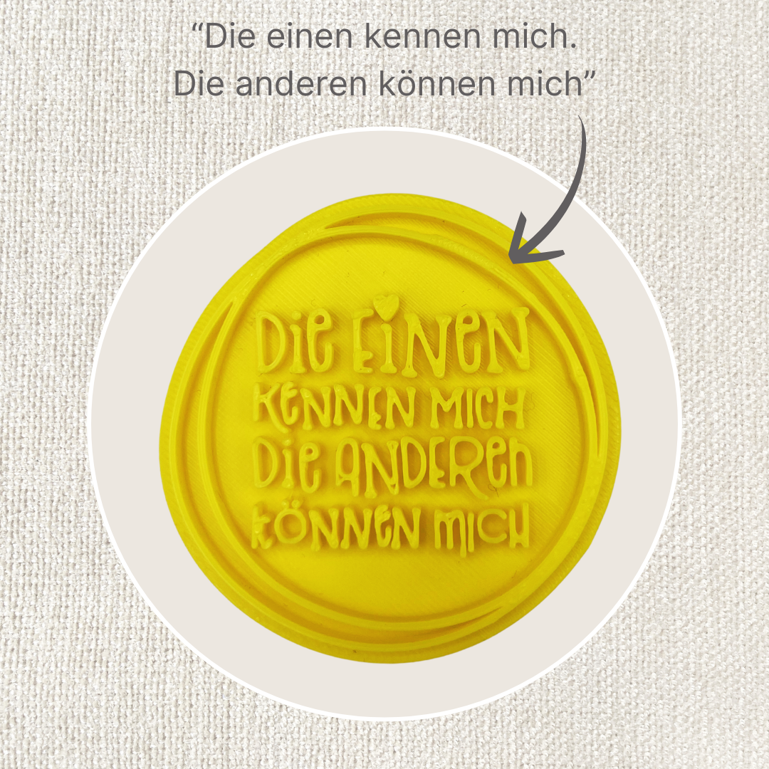 Stempel für Keramik und Ton - Anhänger-Stempel