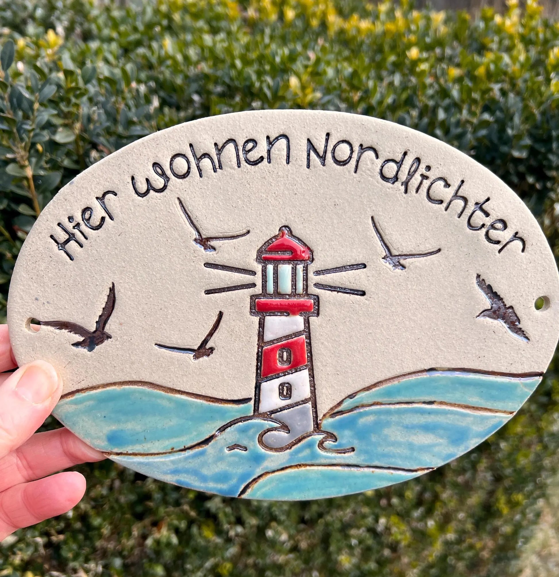 Stempel für Keramik und Ton - Leuchtturm