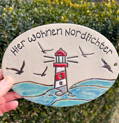 Stempel für Keramik und Ton - Leuchtturm