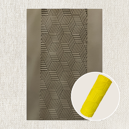 ARTHummeln Super Musterrolle Stempel mit buntem Muster auf weißem Hintergrund, detailreiche Textur für kreative Bastelarbeiten