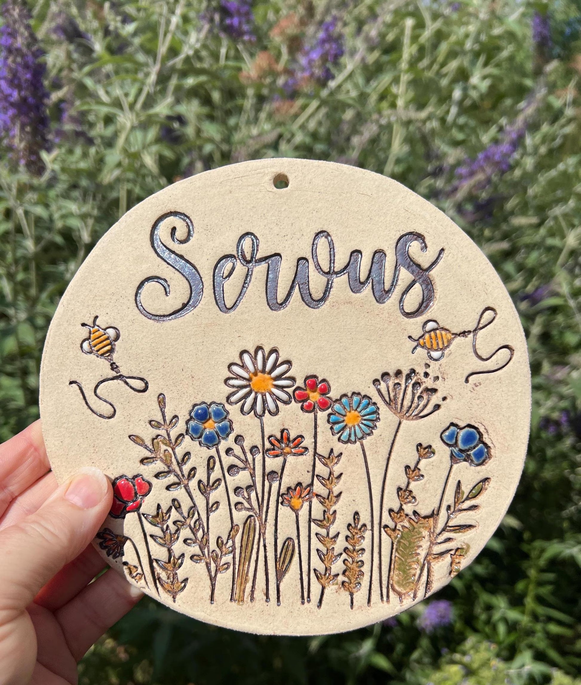 Stempel für Keramik und Ton - Servus