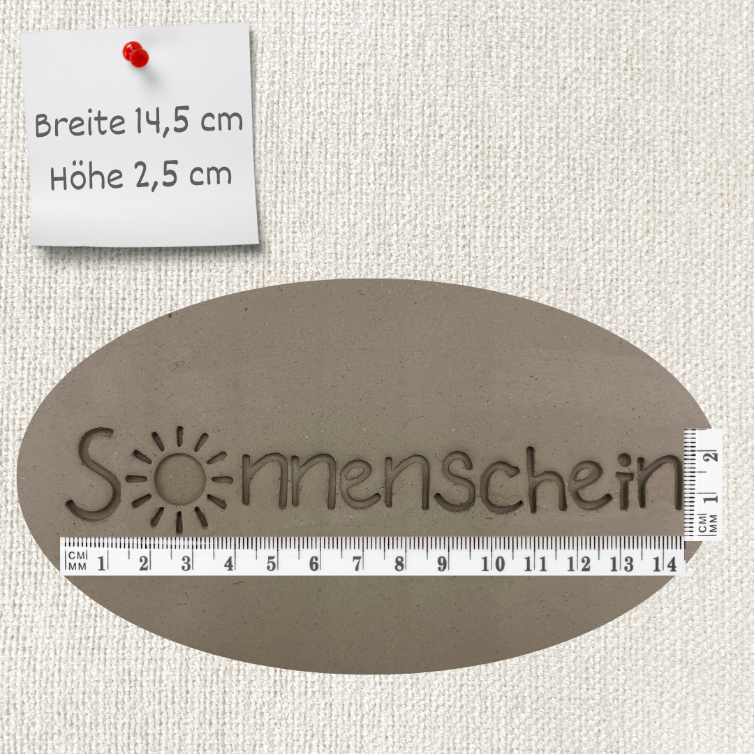Sonnenschein - Tonstempel und Überformen Shop für Töpferware