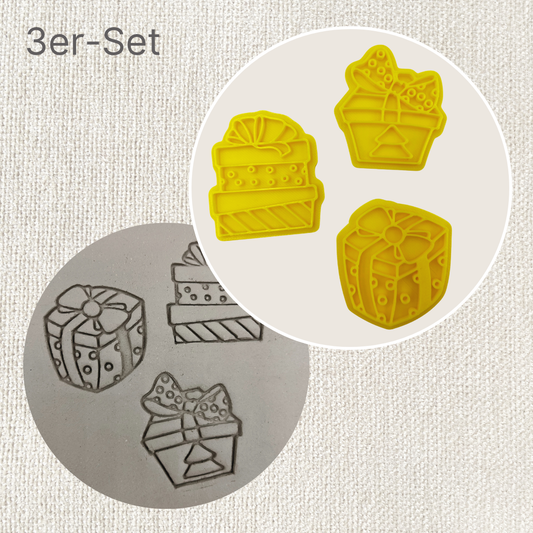 3er Set Weihnachtsgeschenke