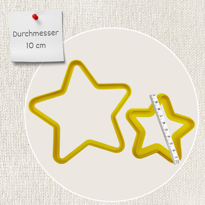 Weihnachtsstern Ausstecher