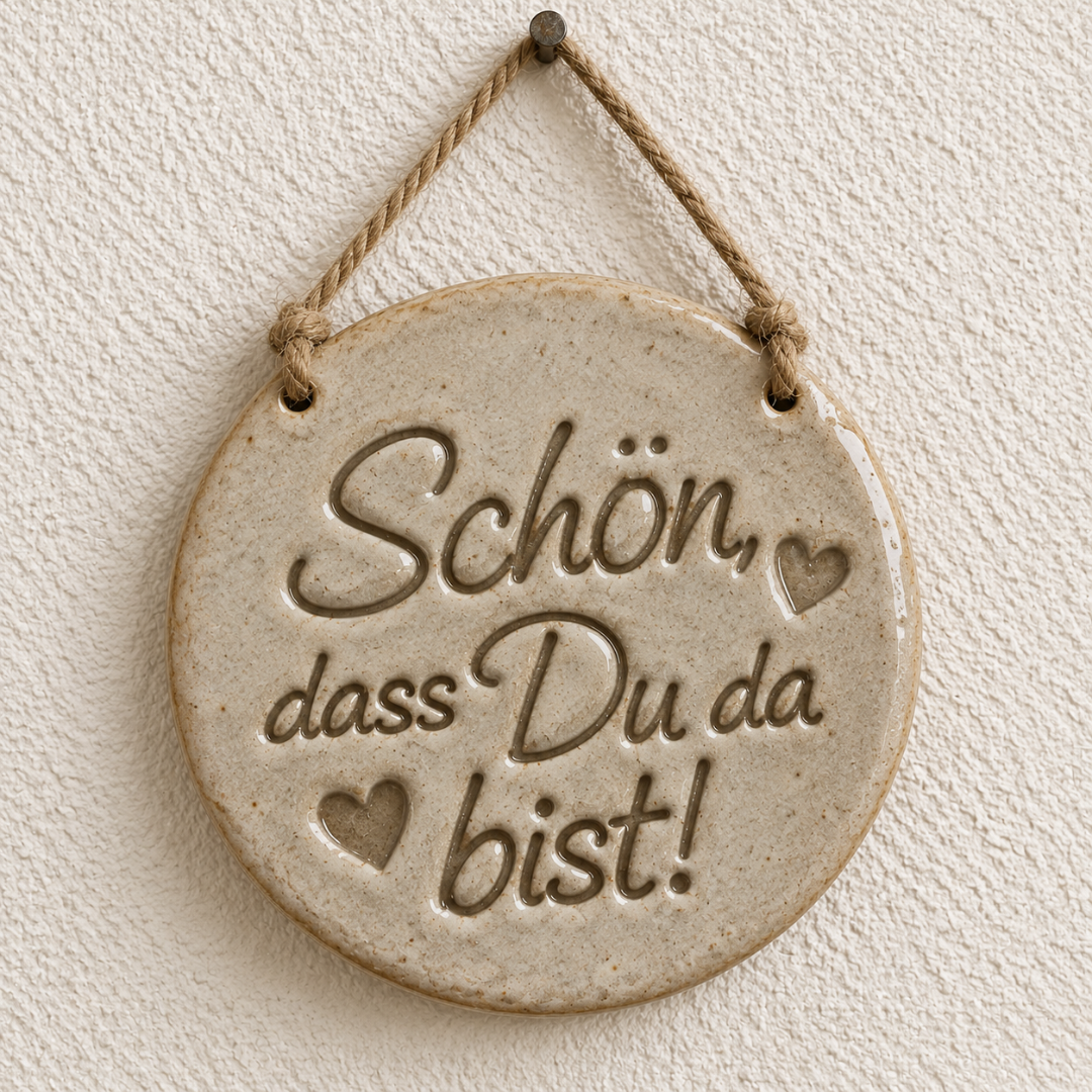 Schön, dass du da bist