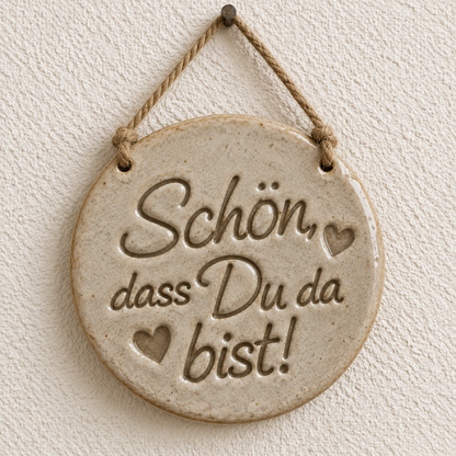 Schön, dass du da bist