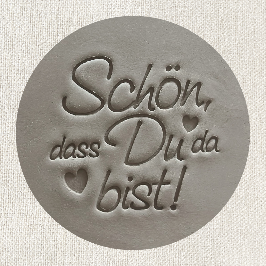 Schön, dass du da bist