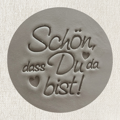 Schön, dass du da bist