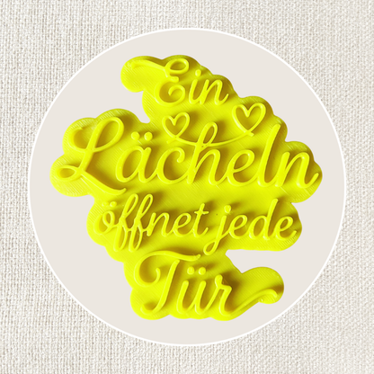 Ein Lächeln öffnet jede Tür