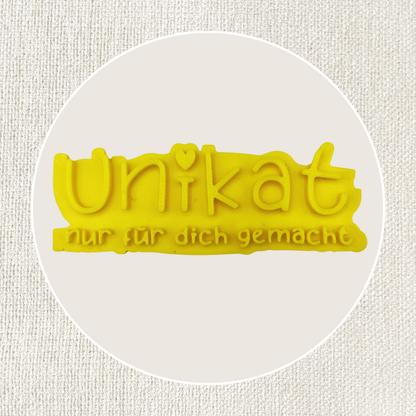 Stempel für Keramik und Ton - Unikat / nur für dich gemacht