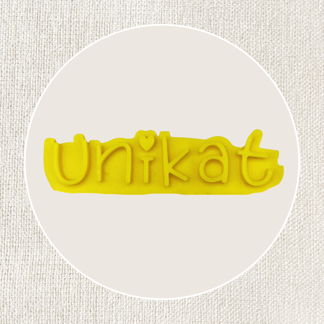 Stempel für Keramik und Ton - Unikat / nur für dich gemacht