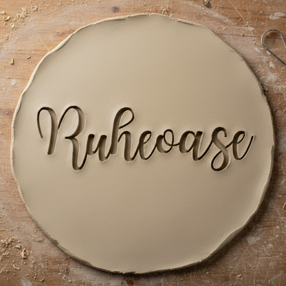 Stempel für Keramik und Ton - Ruheoase